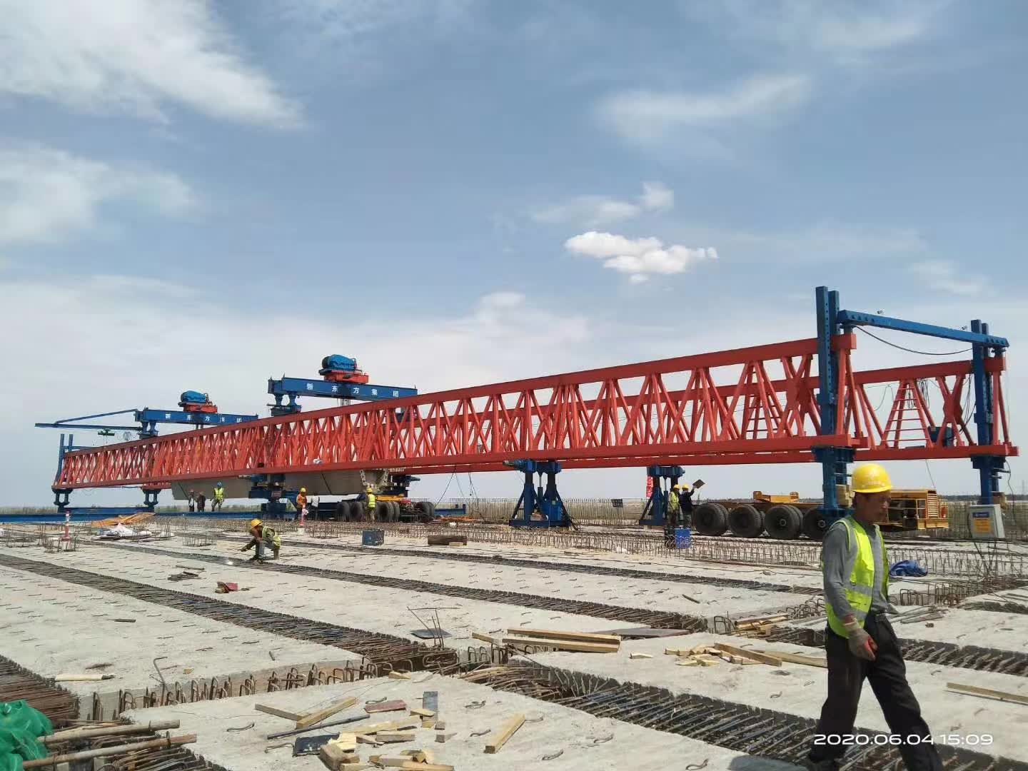 200 tons bridge beam trailer