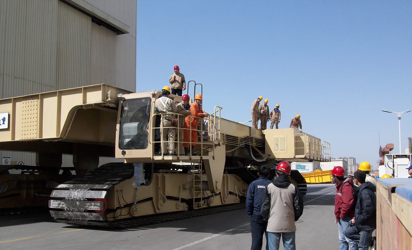 Mud flat transporter
