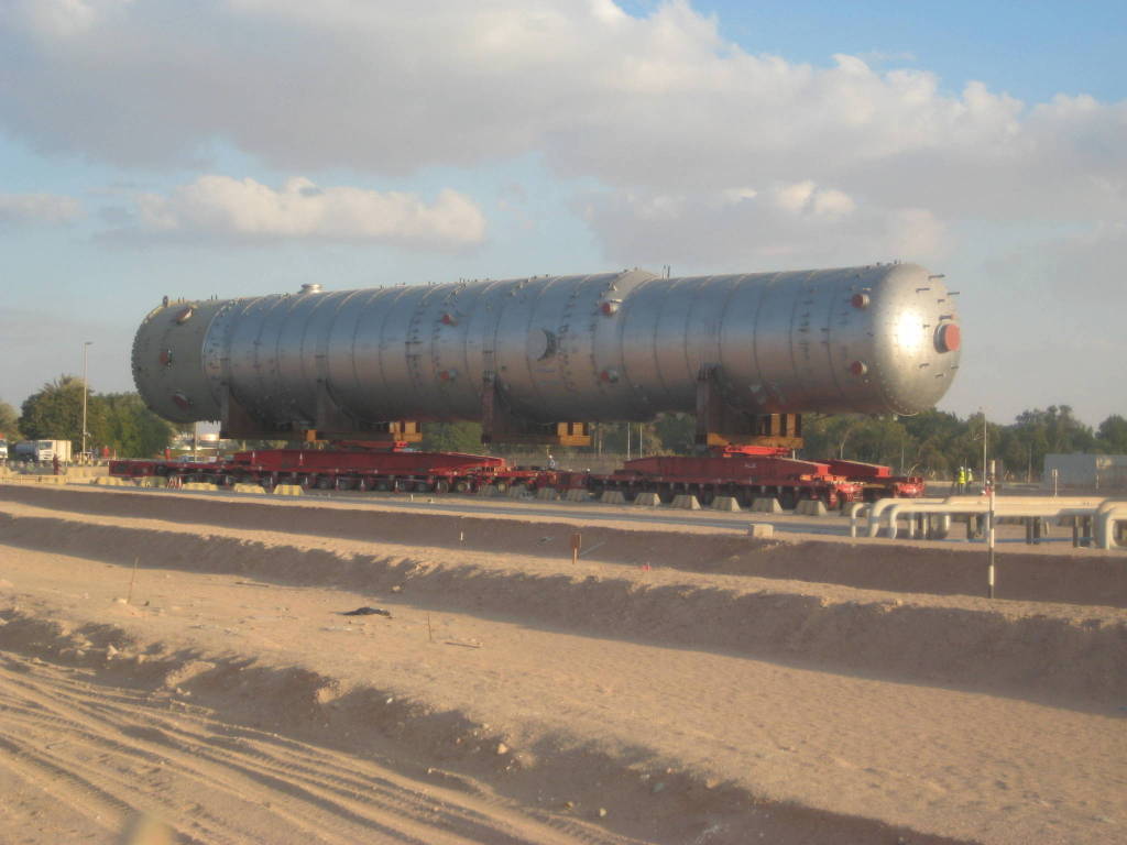 3,000 tons turntable bolster for ALE UAE