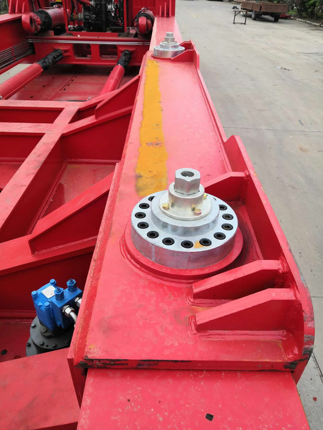 Four points weighing system, effectively guarantee COG safety